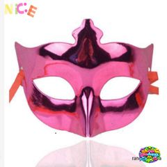 Mặt Nạ Hóa Trang Nửa Mặt Phong Cách Quý Tộc - Phụ Kiện Cosplay Halloween & Trung Thu Sang Trọng, Chất Liệu Nhựa Cao Cấp