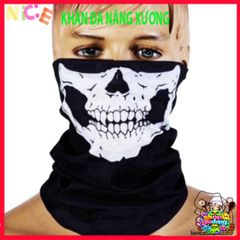 Khăn Đa Năng Hình Đầu Người - Khăn Quàng Cổ, Băng Đầu Thời Trang Du Lịch Chất Liệu Polyester, Phụ Kiện Ngoài Trời Tiện Lợi