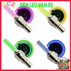 Đèn LED Neon Gắn Nắp Van Bánh Xe Đạp, Xe Máy, Ô Tô - Phụ Kiện Phát Sáng Độc Đáo, Nổi Bật Khi Di Chuyển
