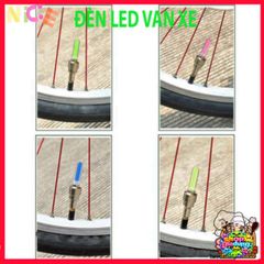 Đèn LED Neon Gắn Nắp Van Bánh Xe Đạp, Xe Máy, Ô Tô - Phụ Kiện Phát Sáng Độc Đáo, Nổi Bật Khi Di Chuyển