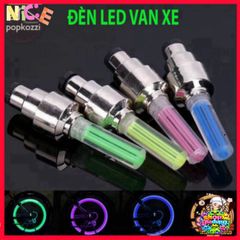 Đèn LED Neon Gắn Nắp Van Bánh Xe Đạp, Xe Máy, Ô Tô - Phụ Kiện Phát Sáng Độc Đáo, Nổi Bật Khi Di Chuyển