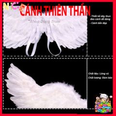 Cánh Thiên Thần Lông Vũ Trắng Cho Bé - Bộ Phụ Kiện Hóa Trang Đáng Yêu, Thích Hợp Cho Sự Kiện Nghệ Thuật Và Chụp Ảnh