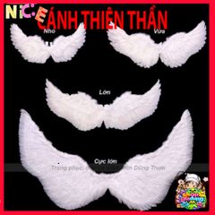 Cánh Thiên Thần Lông Vũ Trắng Cho Bé - Bộ Phụ Kiện Hóa Trang Đáng Yêu, Thích Hợp Cho Sự Kiện Nghệ Thuật Và Chụp Ảnh