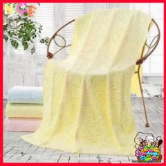 Khăn Tắm Xuất Nhật Cao Cấp 70x140cm - Mềm Mại, Thấm Hút Nhanh, Đa Dạng Màu Sắc, An Toàn Cho Bé Và Gia Đình