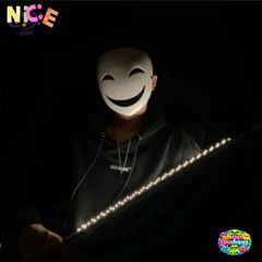 Mặt Nạ Cosplay Anime Đen Hiruko - Phụ Kiện Hóa Trang Halloween Độc Đáo, Thích Hợp Cho Sự Kiện Hội Chợ Anime và Chụp Hình
