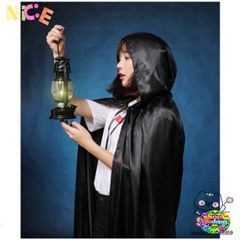 Áo Choàng Vampire Halloween Cao Cấp Đỏ Đen - Trang Phục Ma Cà Rồng Cosplay Độc Đáo Cho Tiệc Halloween