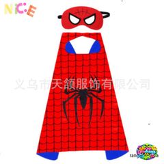 Bộ Áo Choàng và Mặt Nạ Spiderman - Đồ Chơi Siêu Anh Hùng Marvel Cho Bé Trai Gái - Quà Sinh Nhật Tuyệt Vời