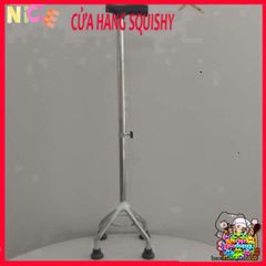 Gậy Batoong 4 Chân INOX - Hỗ Trợ Di Chuyển An Toàn Cho Người Già và Người Khuyết Tật - Chống Trơn Trượt, Thiết Kế Siêu Bền