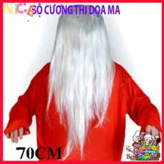 Bộ Đồ Hóa Trang MA Zombie - Trang Phục Dọa Ma Halloween, Phù Hợp Cho Tiệc Tùng Và Sinh Nhật - Size L, Chất Liệu Mềm Mại, Thoáng Khí