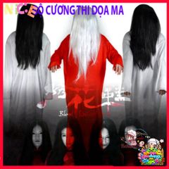 Bộ Đồ Hóa Trang MA Zombie - Trang Phục Dọa Ma Halloween, Phù Hợp Cho Tiệc Tùng Và Sinh Nhật - Size L, Chất Liệu Mềm Mại, Thoáng Khí