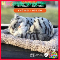 Thú Bông Lõi Than Hoạt Tính Khử Mùi - Phụ Kiện Dễ Thương Cho Ô Tô và Không Gian Sống Trong Lành