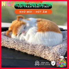 Thú Bông Lõi Than Hoạt Tính Khử Mùi - Phụ Kiện Dễ Thương Cho Ô Tô và Không Gian Sống Trong Lành