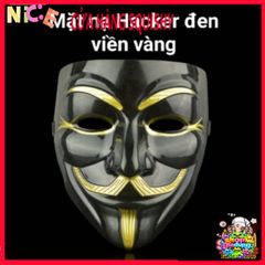 Mặt Nạ Hacker Anonymous - Phụ Kiện Thời Trang Độc Đáo Cho Tiệc Halloween & Lễ Hội, Đồ Trang Trí Bí Ẩn, Phong Cách Công Nghệ
