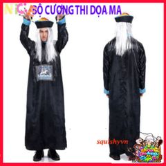 Bộ Trang Phục Hóa Trang Cương Thi Halloween Cho Người Lớn - Thú Vị và Độc Đáo, Thích Hợp Cho Tiệc Hóa Trang, Cosplay