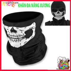 Mặt Nạ Đầu Lâu Đa Năng - Phụ Kiện Thể Thao Ngoài Trời Cho Tài Xế, Trượt Tuyết, Đạp Xe, Cắm Trại, Kiểu Dáng Thời Trang Cá Tính