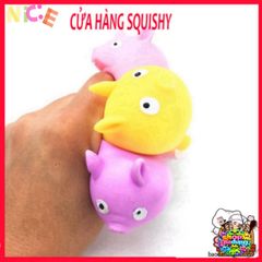 Heo Bóp Mềm Squishy Mochi - Đồ Chơi Giảm Căng Thẳng Dễ Thương Cho Bé - Quà Tặng Ý Nghĩa, Chất Liệu An Toàn