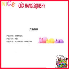 Heo Bóp Mềm Squishy Mochi - Đồ Chơi Giảm Căng Thẳng Dễ Thương Cho Bé - Quà Tặng Ý Nghĩa, Chất Liệu An Toàn