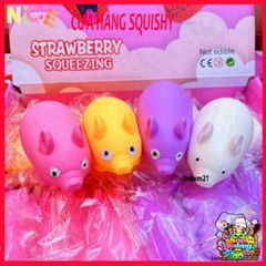 Heo Bóp Mềm Squishy Mochi - Đồ Chơi Giảm Căng Thẳng Dễ Thương Cho Bé - Quà Tặng Ý Nghĩa, Chất Liệu An Toàn