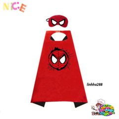 Áo Choàng Siêu Anh Hùng Marvel - Người Nhện & Iron Man Cho Trẻ Em Từ 2-8 Tuổi - Chất Liệu Cotton An Toàn, Đa Dạng Màu Sắc