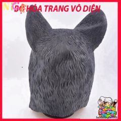 Mặt Nạ HUSKY Chó Ngáo Đen Halloween - Phụ Kiện Hóa Trang Độc Đáo Cho Tiệc Tùng và Sự Kiện Cosplay