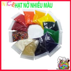 Bộ 75.000 Hạt Nước Nở Mềm Mại Đủ Màu + Slime Cao Cấp 500ML - An Toàn, Thú Vị Cho Trẻ Em Và Hoạt Động Nghệ Thuật