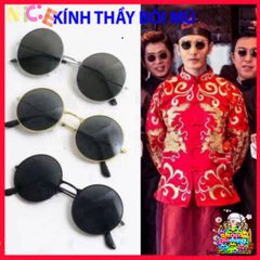Kính Mát Thầy Tướng 305 - Phong Cách Trung Hoa Cổ Trang Chống UV400 Cho Tết và Ảnh Cưới, Phụ Kiện Thời Trang Nữ