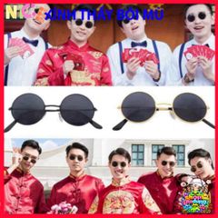Kính Mát Thầy Tướng 305 - Phong Cách Trung Hoa Cổ Trang Chống UV400 Cho Tết và Ảnh Cưới, Phụ Kiện Thời Trang Nữ