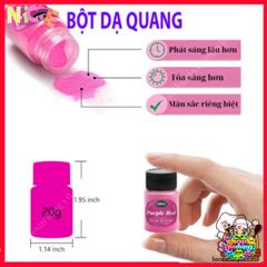 Bộ 12 Bột Dạ Quang Resin Phát Sáng - Sáng Tạo Nghệ Thuật, Trang Sức Đẹp Mắt, Phù Hợp Sơn Móng Tay và Chế Tác DIY