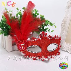 Mặt Nạ Hóa Trang Lông Vũ Độc Đáo Cao Cấp Cho Phụ Nữ - Phụ Kiện Thời Trang Đặc Biệt, Có Đèn và Không Có Đèn