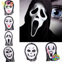 Mặt Nạ Halloween Pkyeg Scream - Phụ Kiện Tiệc Ma Quái Unisex - Trang Trí Dịp Lễ Halloween Đ độc Đáo