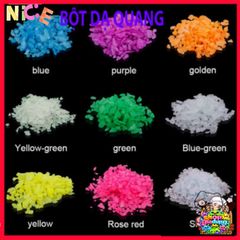 Bột Màu Huỳnh Quang 10g - Sáng Tạo Nghệ Thuật Đa Năng, Thân Thiện Môi Trường, Trang Trí Độc Đáo Từ Giấy Đến Gỗ