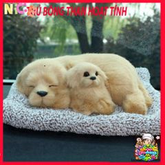 Thú Bông Khử Mùi Than Hoạt Tính Chú Cún Dễ Thương - Phụ Kiện Ô Tô Hút Ẩm, Kháng Mùi Hiệu Quả, Trang Trí Xe Sáng Tạo