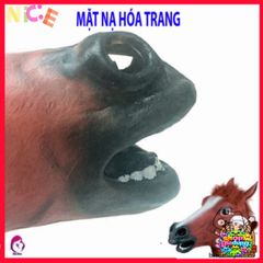 Mặt Nạ Latex Ngựa Halloween - Phụ Kiện Hóa Trang Cho Tiệc Tùng Độc Đáo Dành Cho Người Lớn Và Trẻ Em