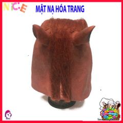 Mặt Nạ Latex Ngựa Halloween - Phụ Kiện Hóa Trang Cho Tiệc Tùng Độc Đáo Dành Cho Người Lớn Và Trẻ Em
