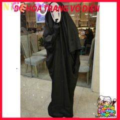 Set Bộ Y Phục Nhập Vai Ma Vô Diện Spirited Away - Cosplay Chính Hãng cho Tất Cả Lứa Tuổi với Áo Choàng và Mặt Nạ Huyền Bí