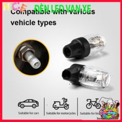 Đèn Led Lốp Xe Ô Tô Xe Máy Xe Đạp - Bộ 4 Nắp Van Trang Trí Cảm Biến Rung, Sạc Type-C Tiện Lợi, Đa Màu Sắc Thời Trang