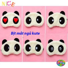 Bịt Mắt Ngủ Dễ Thương KUTE - Bông Mềm Mịn Giúp Ngủ Ngon, Phụ Kiện Chăm Sóc Giấc Ngủ Cho Người Yêu Thích Thư Giãn
