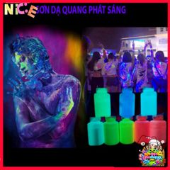 Sơn Dạ Quang 20g Acrylic Đa Sắc - Tạo Hiệu Ứng Ánh Sáng Đêm Cho Nghệ Thuật, DIY, Trang Trí Độc Đáo