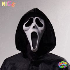 Mặt nạ Ghostface La hét Kinh dị - Đồ trang trí Halloween Cosplay cho bữa tiệc hóa trang và sự kiện đặc biệt