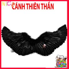 Cánh Thiên Thần Cosplay Lông Vũ - Phụ Kiện Hóa Trang Halloween Trẻ Em và Người Lớn, Nhiều Màu Sắc Đẹp Mắt