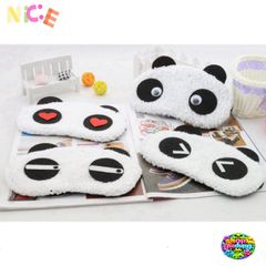 Gối Bịt Mắt Ngủ Bông Mịn Dễ Thương - Phụ Kiện Thời Trang Ấm Áp Cho Giấc Ngủ Thoải Mái