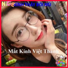 Kính Gọng Tròn GT01 - Kính Thời Trang Hiện Đại Cho Giới Trẻ, Phong Cách Năng Động và Độc Đáo, Có Thể Thay Tròng Kính