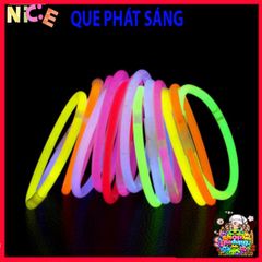 Bộ 100 Que Phát Sáng Dạ Quang Với 100 Đầu Nối - Vòng Đeo Tay Nhiều Màu Sắc Vui Nhộn Cho Tiệc Tối và Hoạt Động Ngoài Trời