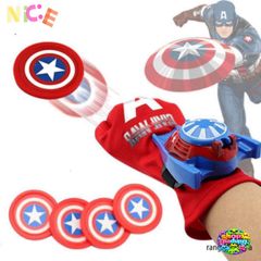 Áo Choàng Captain America Trẻ Em - Bộ Hóa Trang Siêu Anh Hùng An Toàn Tạo Hóa Độc Đáo Cho Bé, Phụ Kiện Halloween và Sinh Nhật