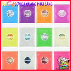 Bột Dạ Quang Siêu Sáng 10g - Tạo Hiệu Ứng Ánh Sáng Độc Đáo Trong Bóng Tối - Trang Trí Không Gian, Nghệ Thuật Sáng Tạo