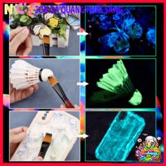 Bột Dạ Quang Siêu Sáng 10g - Tạo Hiệu Ứng Ánh Sáng Độc Đáo Trong Bóng Tối - Trang Trí Không Gian, Nghệ Thuật Sáng Tạo