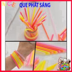 Hộp 100 Que Phát Sáng Đa Màu Dạ Quang Có Đầu Nối Thông Minh - Phụ Kiện Tiệc Tùng Sáng Tạo Cho Bữa Tiệc Ngoài Trời, Dã Ngoại