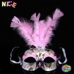 Mặt Nạ Lông Vũ Thực Tế 100% - Phụ Kiện Thời Trang Sáng Tạo - Tùy Chọn Mẫu Đèn Đẹp, Quà Tặng Độc Đáo