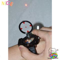 Đồng Hồ Đeo Tay Edogawa Conan Cho Trẻ Em - Thiết Kế Độc Đáo, Kính Lúp Và Đèn Laser - Quà Tặng Fan Thám Tử Conan