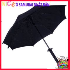 Ô Dù Che Mưa Katana 16 Nan - Phong Cách Nhật Đen Đẹp, Chống Nắng, Phụ Kiện Thời Trang Nam Nữ Hấp Dẫn